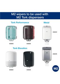 Tork Basic Paper Centre Roll White 6x150, Haushaltspapier, Weiss