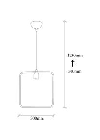 Opviq, Pendelleuchte, Andrea (E27)