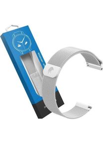 Rhinotech RTMS009SI (Stahl), Uhrenarmband, Silber