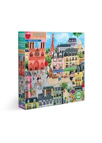 eeBoo Puzzle 1000 pcs - Paris in a Day