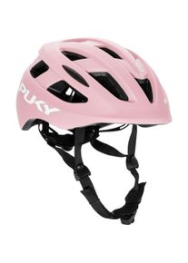 Puky Kinderhelm, Hellrosa, Kunststoff, rutschfestes Kinnband, sehr leicht, mit LED-Licht, Kinnpolster, Freizeit & Co, Sport & Fitness, Fahrr&auml;der, Kinderhelme
