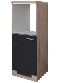 Ger&auml;teumbauschrank Milano Anthrazit/Eiche San Remo