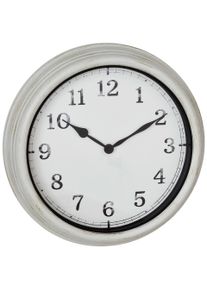 Wanduhr Outdoor Wei&szlig;