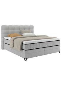 Boxspringbett Carmen C Hellgrau ca. 180x200cm