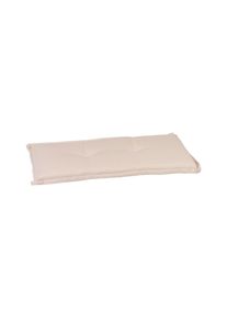 Bankauflage Ascot ca. 100x45 cm Beige