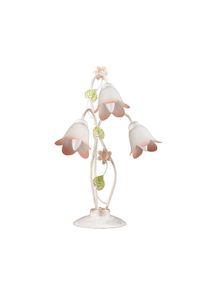 Tischleuchte Botton d'oro Wei&szlig;/Pink max. 6 Watt