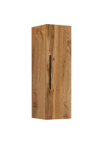 Mid.you , Honigeiche , Holzwerkstoff , 2 F&auml;cher , 30x95x30 cm , h&auml;ngend , Badezimmer, Badezimmerm&ouml;bel, Badezimmerschr&auml;nke, H&auml;ngeschr&auml;nke Bad