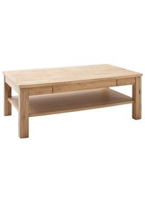 Livetastic , Eichefarben , Holz, Holzwerkstoff , Eiche , furniert, teilmassiv , 1 Schublade(n) Schubladen , rechteckig , 42x65x117 cm , Wohnzimmer, Wohnzimmertische, Couchtische, Couchtische Holz