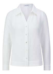 Peter Hahn - Bluse, weiss, Gr. 44, Baumwolle