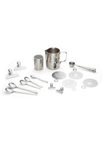 ECHTWERK Kaffeeset Cosme in Silberfarben, 23-teilig