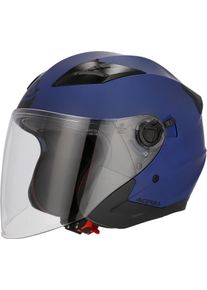 Acerbis Firstway 2.0, kask z otwartą twarzą , kolor: Matowy-Granatowy , rozmiar: M