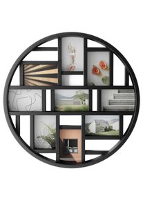 Umbra Collagen-Bilderrahmen Schwarz