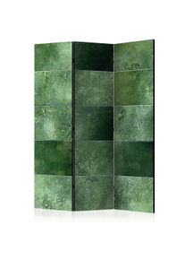 Artgeist Paravent Green Puzzle Hellgr&uuml;n/Smaragdgr&uuml;n