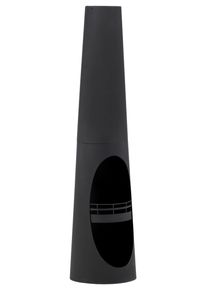 Feuerstelle Bastian ca. 33x135x33 cm Schwarz