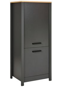 Ger&auml;teumbauschrank Venet, Anthrazit/Artisan Eiche