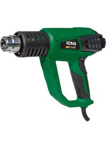 KOMA TOOLS, Heissluftf&ouml;hn, Heissluftgebl&auml;se 2000 W
