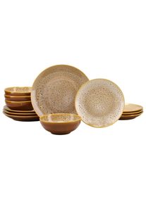 Creatable Tafelservice Cognac, 12-teilig