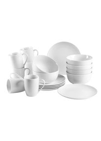 M&auml;ser Fr&uuml;hst&uuml;cksset Barca aus Porzellan, 18-teilig