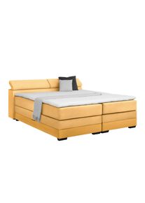 Boxspringbett Sevilla Senfgelb