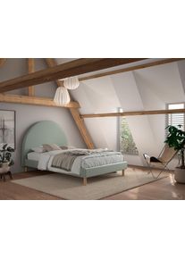 Vipack Kinder-/Juniorbett Moon ca. 140x200 cm Gr&uuml;n