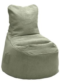 Sitzsack Cortona Cord Olivgr&uuml;n
