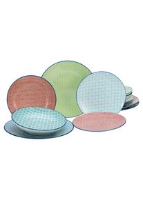 Creatable Tafelservice Multicolor, 12-teilig