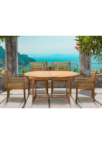 Gartensessel Naturfarben Akazienholz