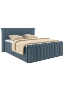 Boxspringbett Lina Blau ca. 160x200cm