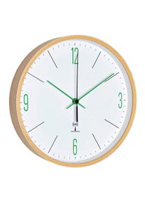 Funkuhr Braun/Wei&szlig;/Gr&uuml;n