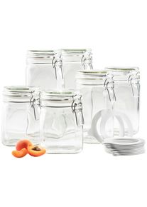 M&auml;ser Einmachglas-Set Gothika, 6-teilig