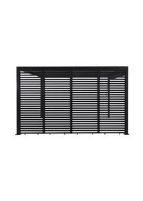 Pergola-Seitenteil-Set Origin Lamellen Anthrazit 4er-Set