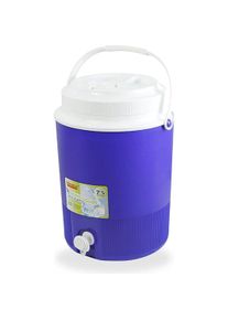 Hidalgo Flasche mit Stopfen und Zapfhahn, Thermoskanne, Blau