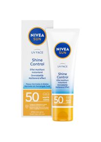 Nivea, Sonnencreme, SUN FACIAL anti-manchas & anti-edad SPF50 50 ml (Sonnencreme Gesicht, SPF 50, 50 ml)