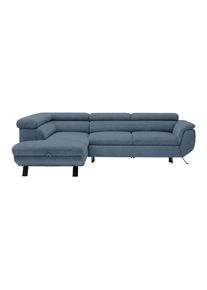 Ecksofa Raven Royalblau