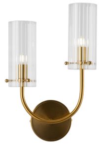 Maytoni Wandleuchte Arco Messingfarben max. 40 Watt Wandlampe