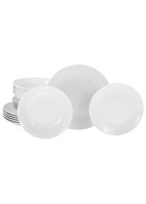 Creatable Tafelservice Luna Wei&szlig;, 18-teilig
