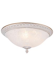 Maytoni Deckenleuchte Pascal Wei&szlig;/Gold max. 40 Watt Deckenlampe