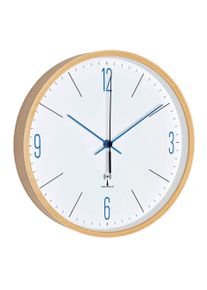 Funkuhr Braun/Wei&szlig;/Blau