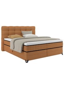 Boxspringbett Carmen C Rostfarben ca. 160x200cm