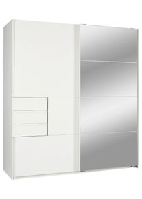 Schwebet&uuml;renschrank Oldenburg in Wei&szlig; ca. 180x198x64cm