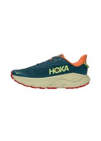 Hoka One One HOKA Buty do biegania 'CHALLENGER 8' dla kobiet benzyna / jasnozielony / pomarańczowy Rozmiar 36
