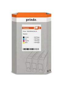 Prindo Classic Multipack Noir(e) / Cyan / Magenta / Jaune (PRSHP953XLPlus) (Tintenpatrone, Farbe), Drucker, Schwarz, Mehrfarbig