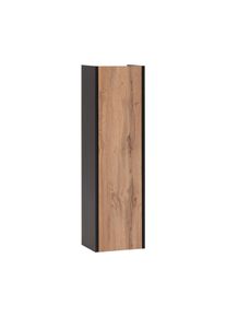 Tchibo - WS Highboard &raquo;Tonder&laquo; - 30,2x23,4x106,1cm - schwarz - Holz / Metall
