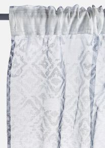 bonprix Perdea cu imprimeu (1 buc.), gri, &Icirc;/Lă: 145/135 cm