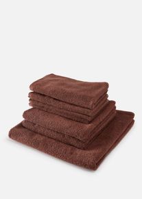 bonprix Prosop cu motiv "far", maro, pachet/4 bucăţi 30/50 cm