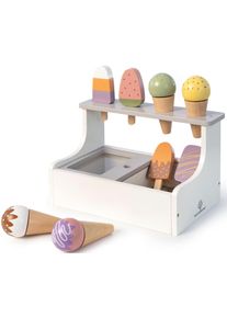 Kaufladensortiment Musterkind "Eisdiele Cocos", bunt (wei&szlig;, mehrfarbig), Kaufladensortimente, Kinder, Holz, Kaufladensortiment