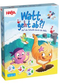 Spiel Haba "Watt geht ab?", bunt, Spiele, Kinder, Holz, Papier, Pappe, Spiel