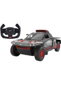 RC-Auto Jamara "Deluxe Cars, AUDI RS Q e-tron E2 1:14, grau - 2,4 GHz", grau, Fernlenkfahrzeuge, KinderB:16,6cm H:13,8cm T:33,3cm, RC-Auto, mit LED-Lichtern, B:16,6cm H:13,8cm T:33,3cm