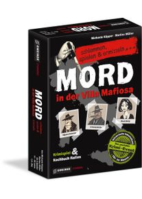 Spiel GMEINER "Mord in der Villa Mafiosa", bunt, Spiele, Kinder, Spiel
