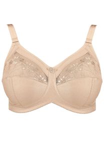 Entlastungs-BH Anita "Komfort BH Safina", Damen, Gr. 95, Cup F, beige (sand), Stoff, Obermaterial: 50% Polyamid PA. 25% Polyester PES. 10% Elasthan EL. 10% Viskose CV. 5% Baumwolle CO., BHs Entlastungs-BH